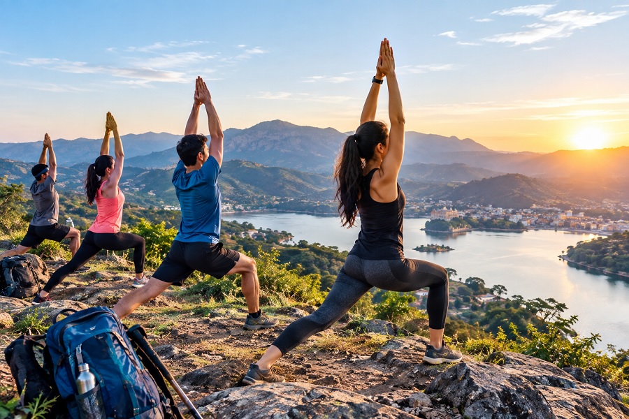 Fitness Tourism in India: Active Travel, Wellness Retreats and Healthy Experiences 